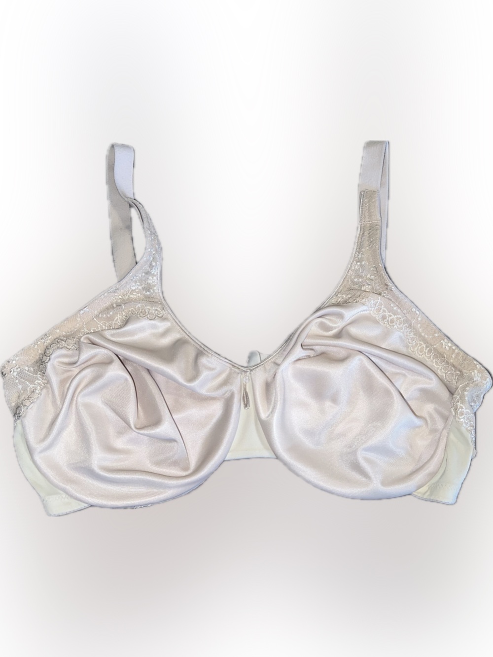 🔴Olga Bra 35087 Satin-Look Full Coverage No Seam Bra Borge 40DD